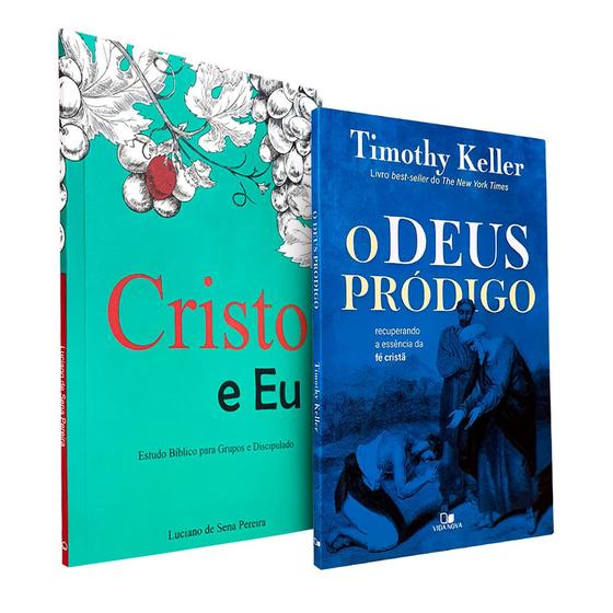 Imagem de Kit O Deus Pródigo  Timothy Keller + Cristo e Eu - Discipulado