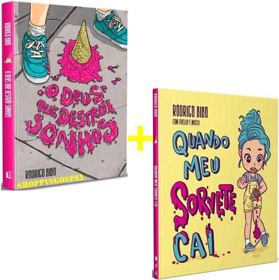 Kit O Deus que destrói sonhos + Livro Infantil Quando meu sorvete cai Menor preço em Kit O Deus que destrói sonhos + Livro Infantil Quando meu sorvete cai