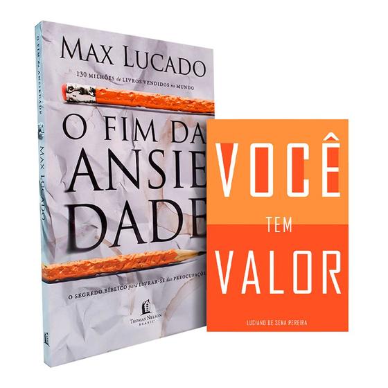 Imagem de Kit O Fim da Ansiedade + Você Tem Valor