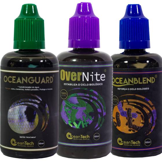 Imagem de Kit  Ocean Guard 50ml + Over Nite 50ml + Ocean Blend 50ml