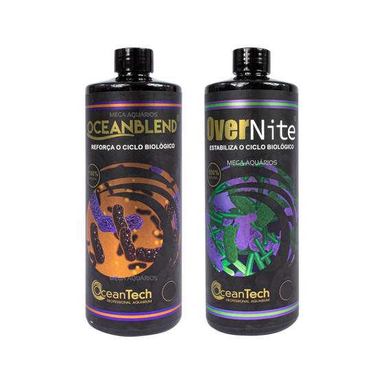 Imagem de Kit Oceantech Overnite + Oceanblend 120Ml Reforço Biológico