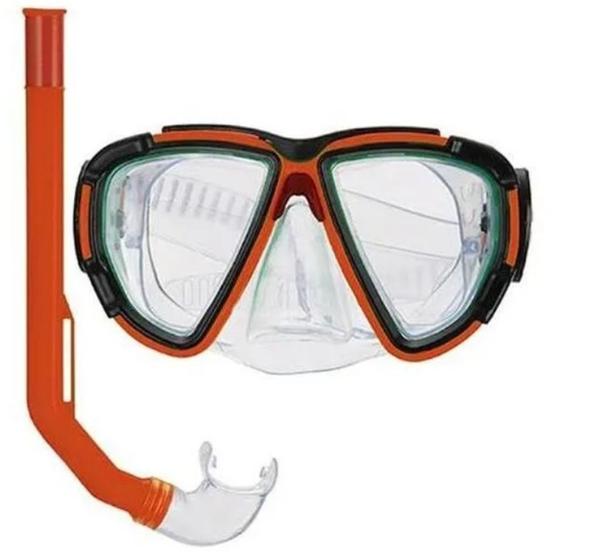 Kit Oculos para Mergulho Snirkel Juvenil/Adulto Respirador Menor preço em Kit Oculos para Mergulho Snirkel Juvenil/Adulto Respirador