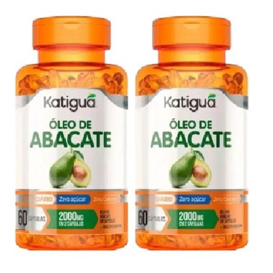 Imagem de Kit Óleo De Abacate Com 2 Potes De 60 Cápsulas Cada