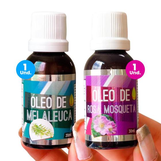 Imagem de KIT Óleo de Rosa Mosqueta 30ml + Óleo de Melaleuca 20ml - E.P.A Naturais