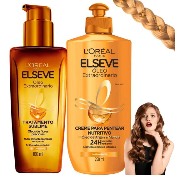 Imagem de Kit Oleo Extraordinário Elseve Loreal Paris Recuperação