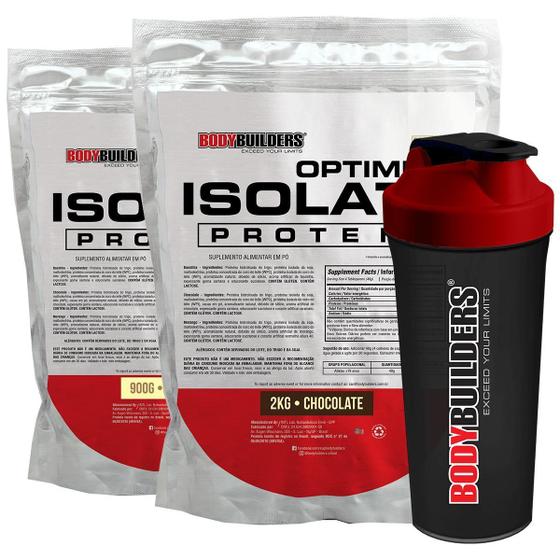 Imagem de Kit Optimum Isolate Whey Protein 2Kg+ Optimum