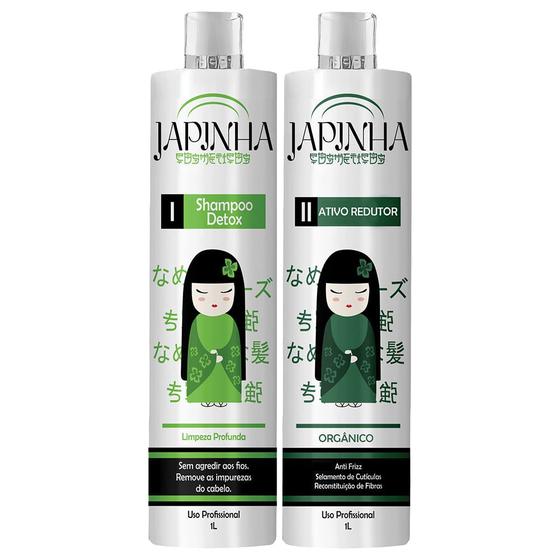 Imagem de Kit Orgânica Japinha Detox (Shampoo + Redutor) 1 Litro