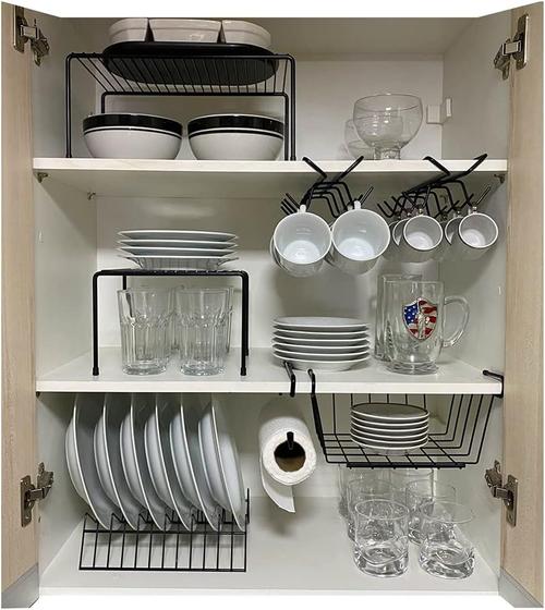 Kit Organizador Cozinha Armário Aramado Xícaras Porta Pratos Cesto 7 Peças Menor preço em Kit Organizador Cozinha Armário Aramado Xícaras Porta Pratos Cesto 7 Peças