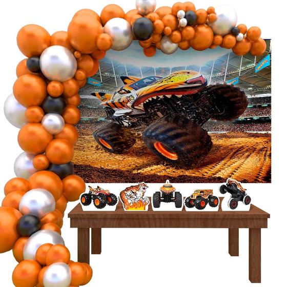 Imagem de Kit Ouro Tiger Shark Tubarão Tigre Monster Truck - IMPAKTO VISUAL