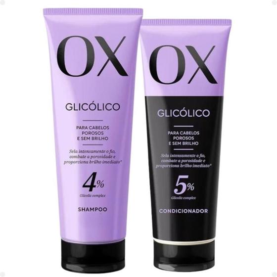 Imagem de Kit Ox Glicólico: Shampoo E Condicionador 170Ml