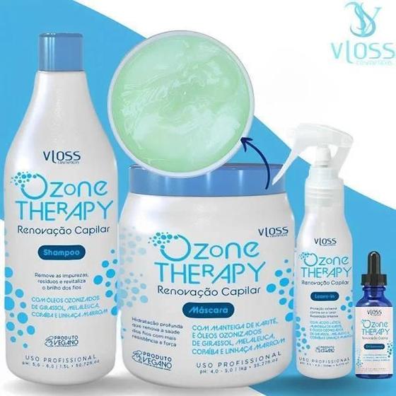 Imagem de Kit Ozone Therapy, Cabelos Revitalizados E Queda Controlada