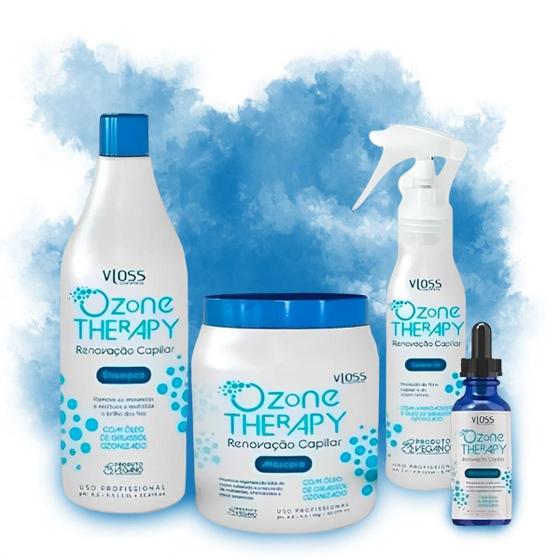 Imagem de Kit Ozone Therapy, Tratamento Completo Para Queda Capilar