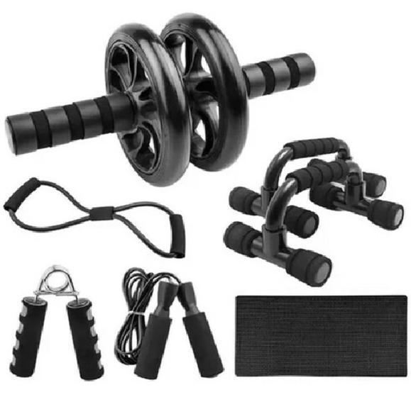 Imagem de Kit P/ Exercícios Físicos Musculação e Ginástica 7 Peças - AltoAcessorios