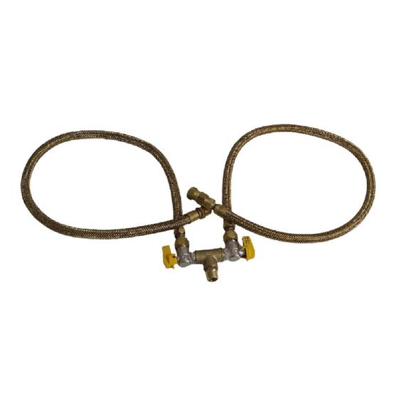 Kit p/ Instalação de Cooktop e Forno a Gás 80 CM+Dako Fêmea Neucler Kit Instalação de Gás