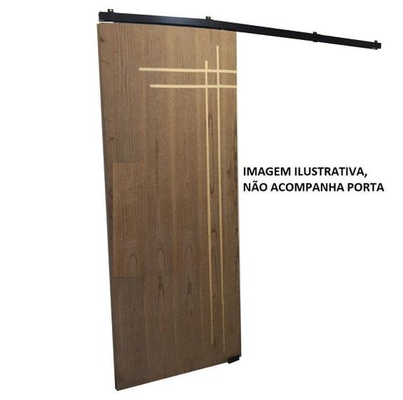 Kit p/ Porta Correr Trilho Alumínio 35x35 1,20m Preto - RDA-4 - KT-713P.12 Menor preço em Kit p/ Porta Correr Trilho Alumínio 35x35 1,20m Preto - RDA-4 - KT-713P.12