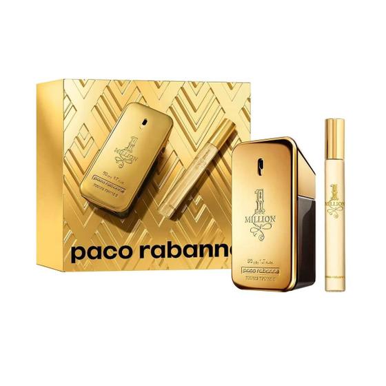 Imagem de Kit Paco Rabanne 1 Million Masculino EDT 50ml + EDT 10ml