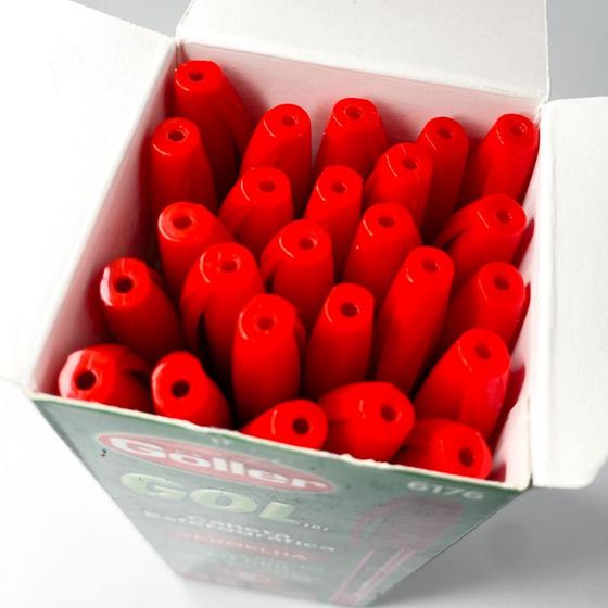 Imagem de Kit Pacote 12 canetas azul, vermelha, preto clássica esferográfica escolar
