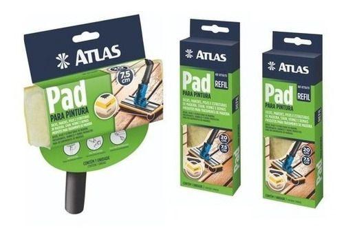 Imagem de Kit Pad Para Pintura E Verniz Com 2 Refil - Atlas - Decks