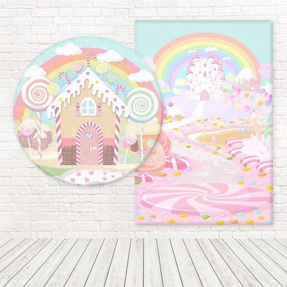Imagem de Kit Painéis Casadinho 3D Sublimado Confeitaria Fpc-605