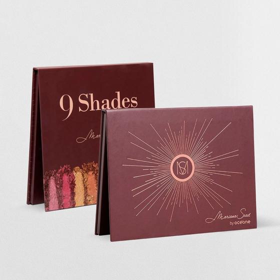 Imagem de Kit Paleta de Sombras 9 Shades + Paleta de Sombras 12 Shades Mariana Saad By Océane (2 Produtos)