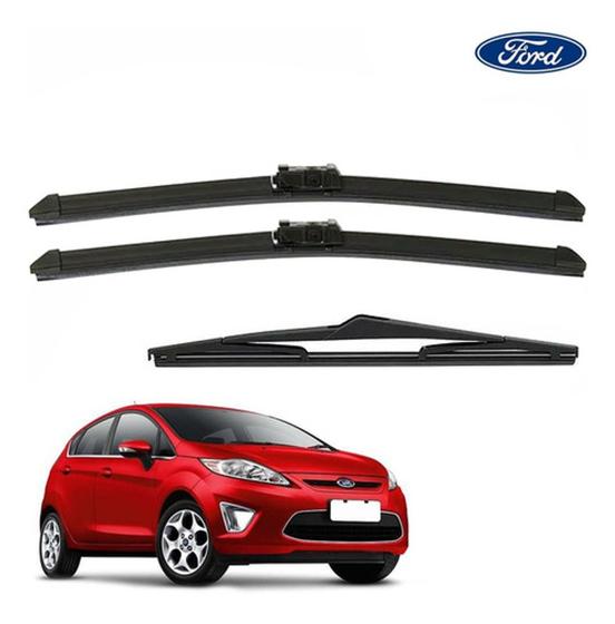 kit Palheta Limpador Parabrisa New Fiesta 2011 A 2019 CD 25 Menor preço em kit Palheta Limpador Parabrisa New Fiesta 2011 A 2019 CD 25
