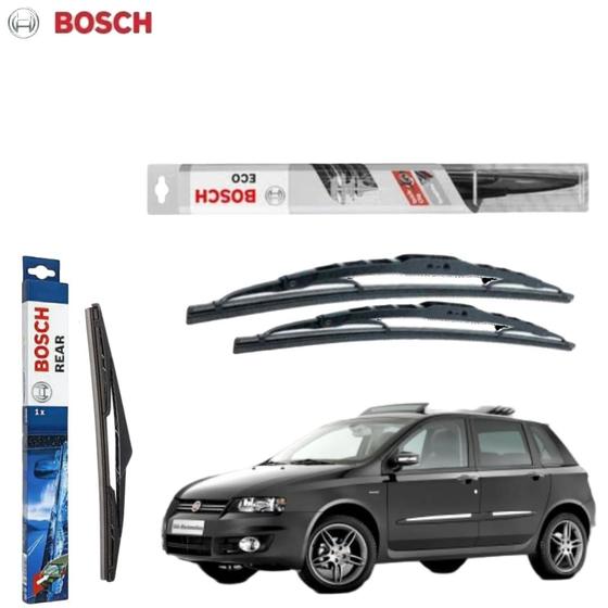 kit Palhetas Dianteira Traseira Fiat STILO 2002 A 2010 Menor preço em kit Palhetas Dianteira Traseira Fiat STILO 2002 A 2010