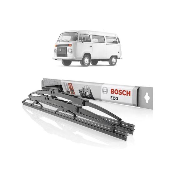 Kit Palhetas Dianteiras Bosch ECO Volkswagen Kombi 1975-2014 Menor preço em Kit Palhetas Dianteiras Bosch ECO Volkswagen Kombi 1975-2014