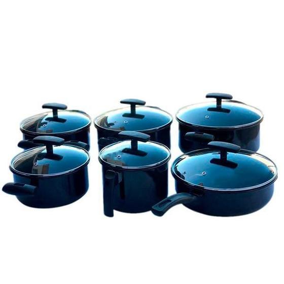 Kit Panelas Steel Vidro Cerâmica Indução Gás Eletrico Lenha Menor preço em Kit Panelas Steel Vidro Cerâmica Indução Gás Eletrico Lenha