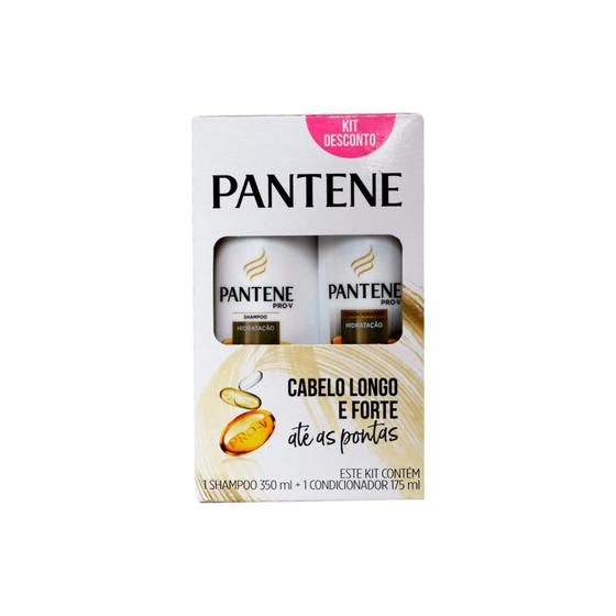 Imagem de Kit Pantene 1 Shampoo 350ml+Cond 175ml Hidratacao