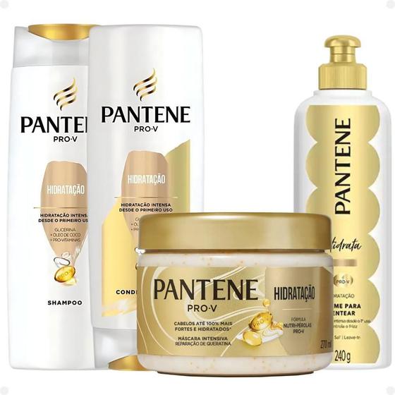 Imagem de Kit Pantene Pro-V Hidratação Com 4 Pequeno