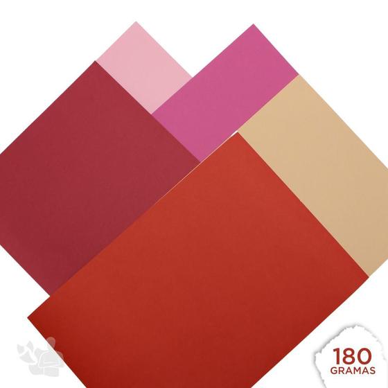 Imagem de Kit Papel Color Plus Dia Dos Namorados A4 100 Folhas