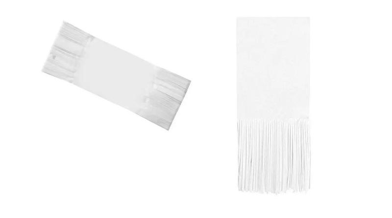 Imagem de Kit Papel Seda Branco para Embalar Bala De Coco 240 Unidades