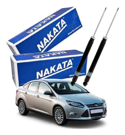 Imagem de Kit Par 2 Amortecedor Traseiro Original Nakata Hg41133 Novo