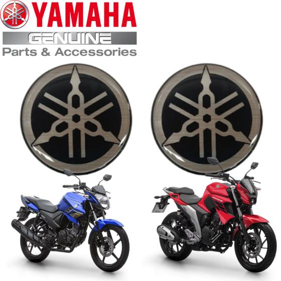 Imagem de Kit Par Adesivo Diapasão Yamaha Fazer 150 Fazer 250 Fz25