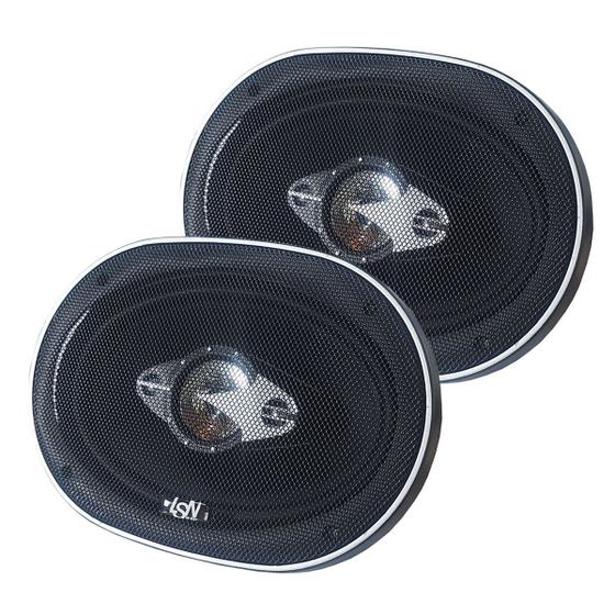 Kit Par Auto Falantes 6x9 Leson Ls69lt Som Carro Le Son Som