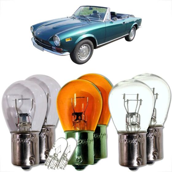 Imagem de Kit par de lâmpadas traseira para lanterna e freio seta ré universal compatível com diversos carros