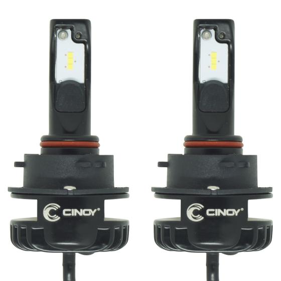 Kit Par Lâmpada Super Ultra Led Plus Automotiva Hb4 9006 Hb3 9005 12000 Lumens 6500K Cinoy Menor preço em Kit Par Lâmpada Super Ultra Led Plus Automotiva Hb4 9006 Hb3 9005 12000 Lumens 6500K Cinoy