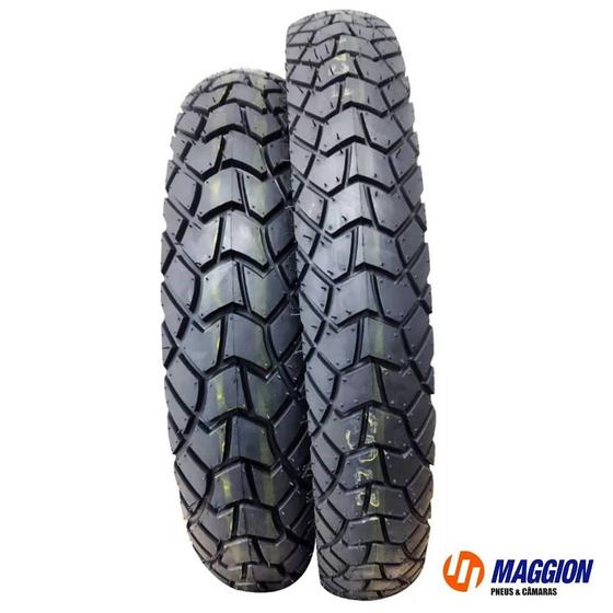 Kit Par Pneu 120/90-17 E 90/90-19 Maggion Viper Menor preço em Kit Par Pneu 120/90-17 E 90/90-19 Maggion Viper