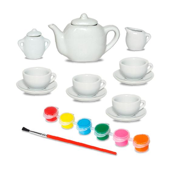 Imagem de Kit para Colorir Chá Divertido 12 Cores Art Craft Zoop Toys