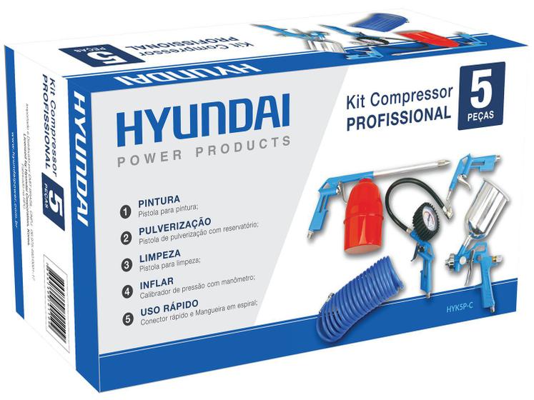 Imagem de Kit para Compressor de Ar 5 Peças Hyundai