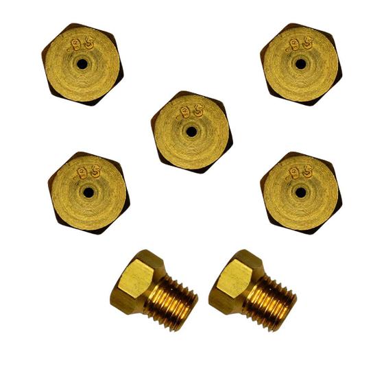 Kit para conversão de fogão gás GN gás encanado Service Gás Kit