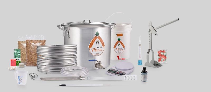 Kit Para Fazer Cerveja Artesanal - Básico 20L Inox 201 - Maria ...