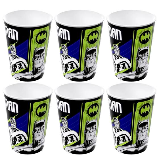 Imagem de Kit para Festa Copo 320ml do Batman - 6 unidades