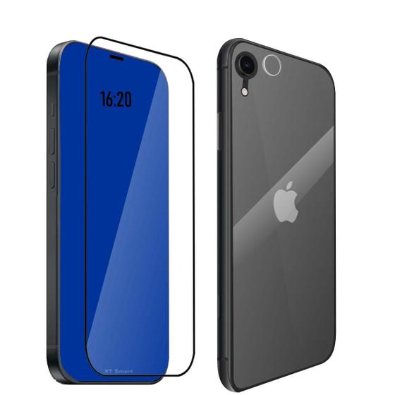 Imagem de  Kit Para IPhone XR  Película 3d + Película Traseira 9d + Película da Câmera 