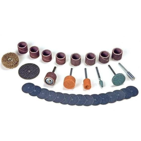 Imagem de Kit para micro retifica com 31 peças uso geral - 26150686a - dremel