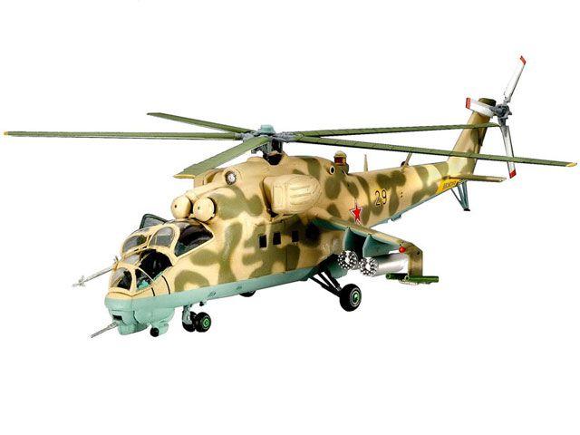 Imagem de Kit para Montagem Avião Mil Mi-24D/E Hind