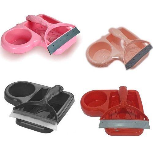 Imagem de Kit Para Pia Com Rodo + Porta Detergente e Esponja