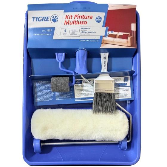 Imagem de Kit para Pintura 5 peças tigre