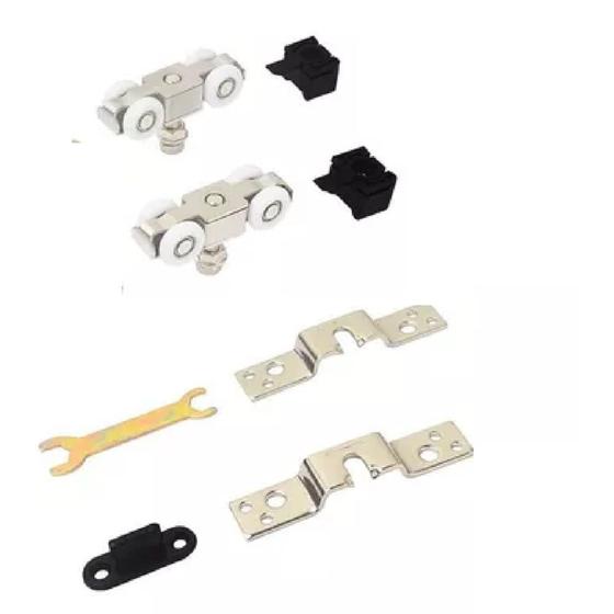 Imagem de Kit Para Portas De Correr Sp10 Kit Sobrepor Hardt Para 60kg-K1193AE