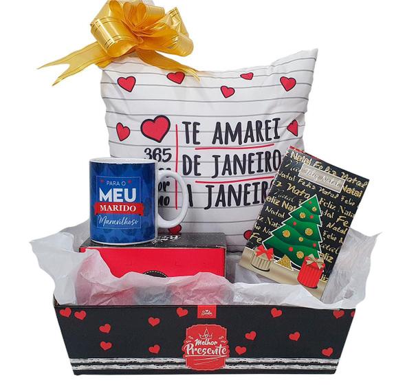 Kit Para Presente De Natal Amor - Namorado - Namorada - Casal - Sude ...